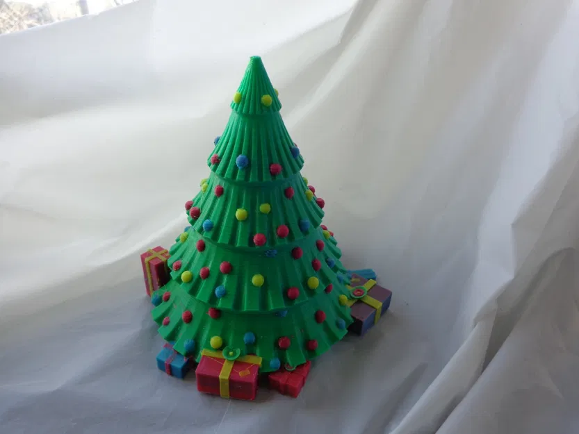 Cây thông Noel đa phần 2019 với chậu và bóng đèn - Image 6