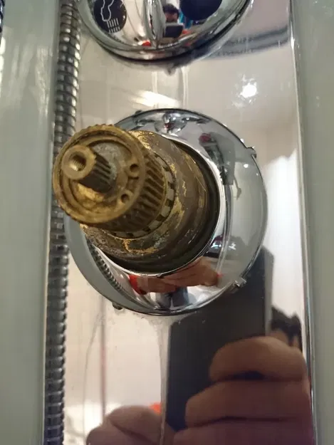 Bộ tay cầm van điều chỉnh nhiệt độ Novellini 2003-2012 - Image 4