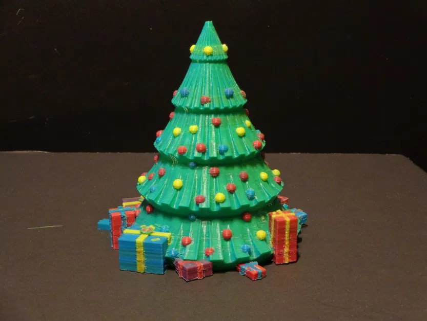 Cây thông Noel đa phần 2019 với chậu và bóng đèn - Image 13