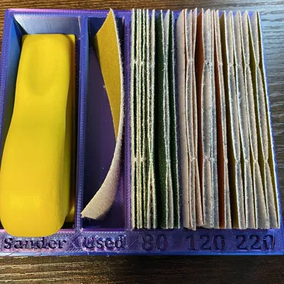 Bộ tổ chức giấy nhám cho Gator Micro Tool