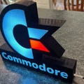 Đèn LED hộp ánh sáng với biểu tượng Commodore - Thumbnail 2