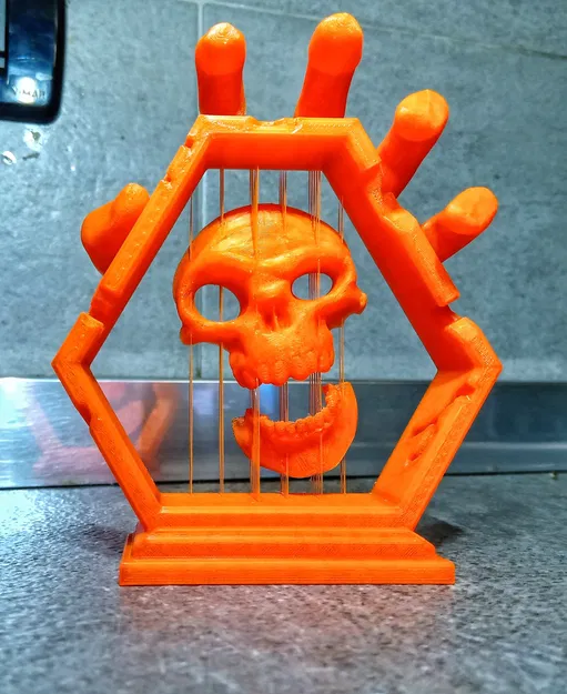 Đầu lâu treo nghệ thuật với chi tiết tinh xảo - Image 1