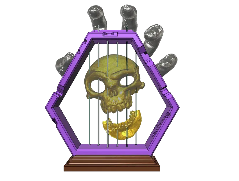 Đầu lâu treo nghệ thuật với chi tiết tinh xảo - Image 6