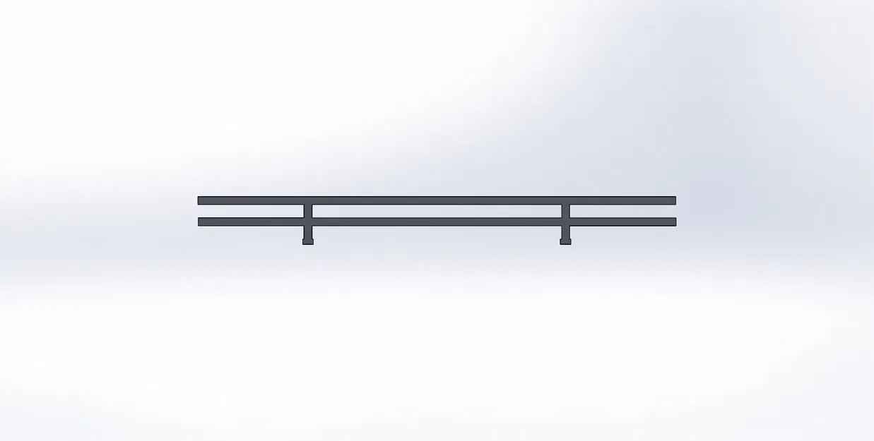 Hàng rào dễ in cho mô hình đường sắt TT - Image 1