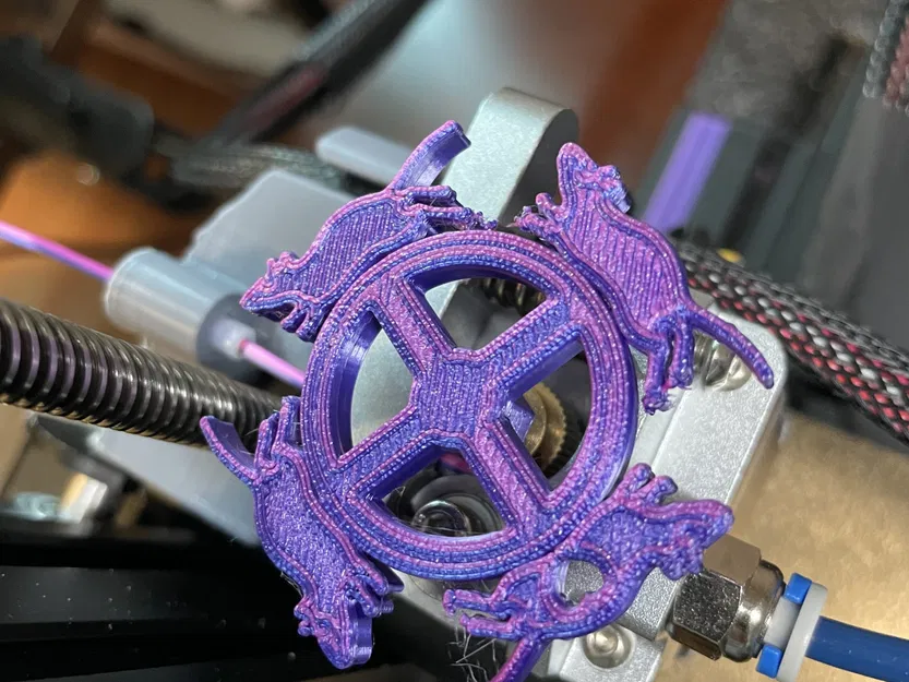 Bánh xe/ núm điều chỉnh extruder chủ đề chuột cho Ender 3 v2 - Image 1