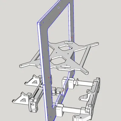 Nâng cấp trục Y cho máy in Prusa MK2.5S+
