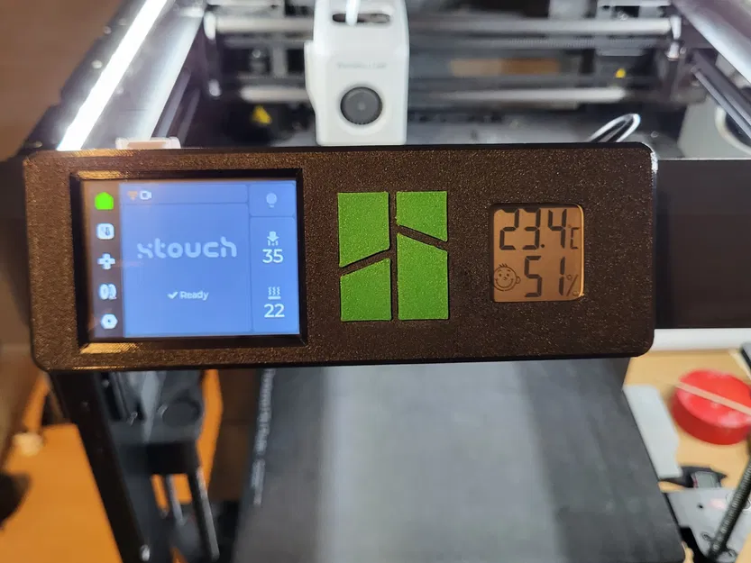 Vỏ bảo vệ Xtouch p1p với cảm biến độ ẩm/nhiệt độ - Image 1