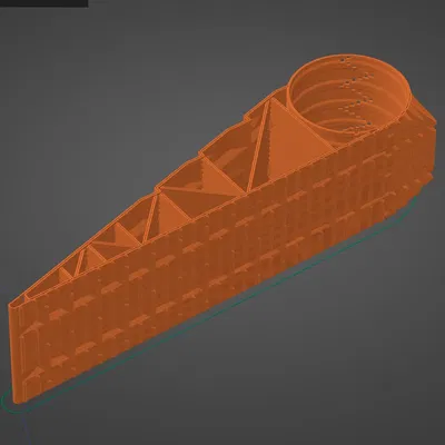 Cái chặn cửa hình bình hoa chế tạo từ trục đơn giản