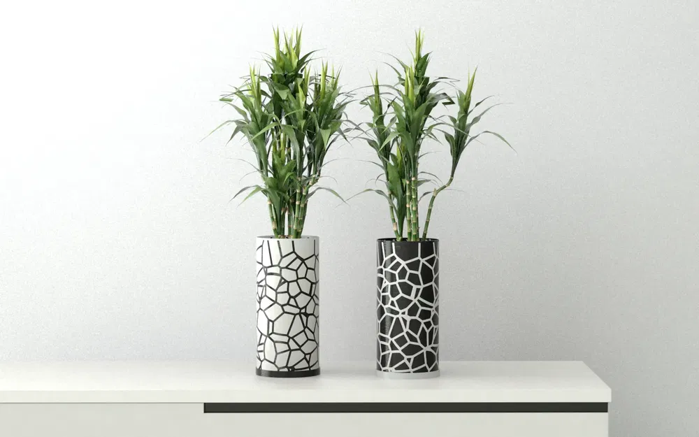 Đèn bàn hình bình hoa đa năng để bút - Image 2