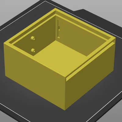 Hộp đèn litophane cho 1-2 tranh lithography 100mm x 100mm x 5mm