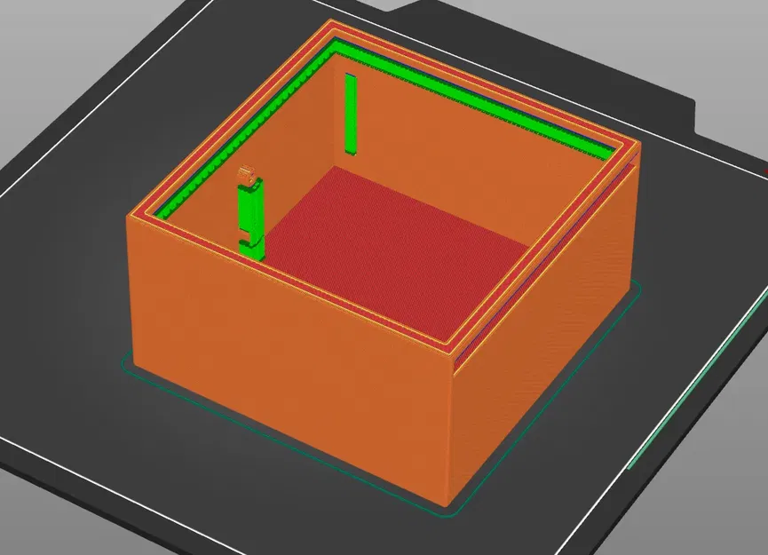 Hộp đèn litophane cho 1-2 tranh lithography 100mm x 100mm x 5mm - Image 3