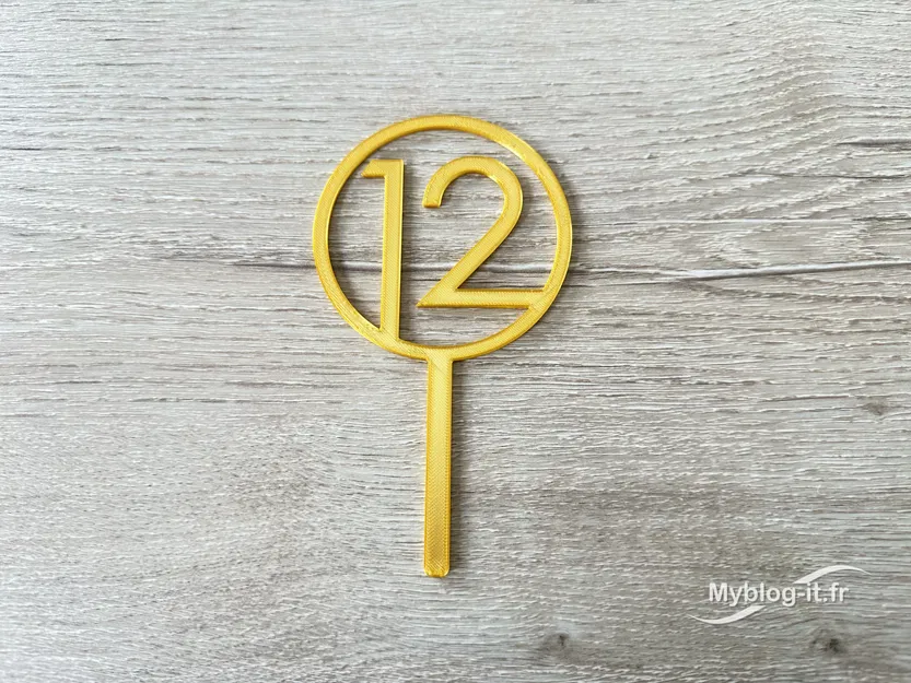 Trang trí bánh sinh nhật 12 tuổi - Image 1