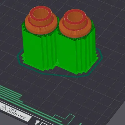 Bộ chuyển đổi trục 12MM cho Wahoo CLIMB (phuộc trước)