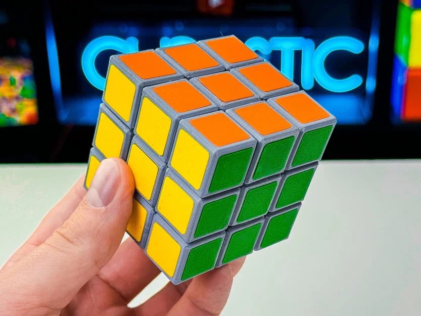 Khối Rubik 3x3 V2 chỉ với nam châm - Image 2