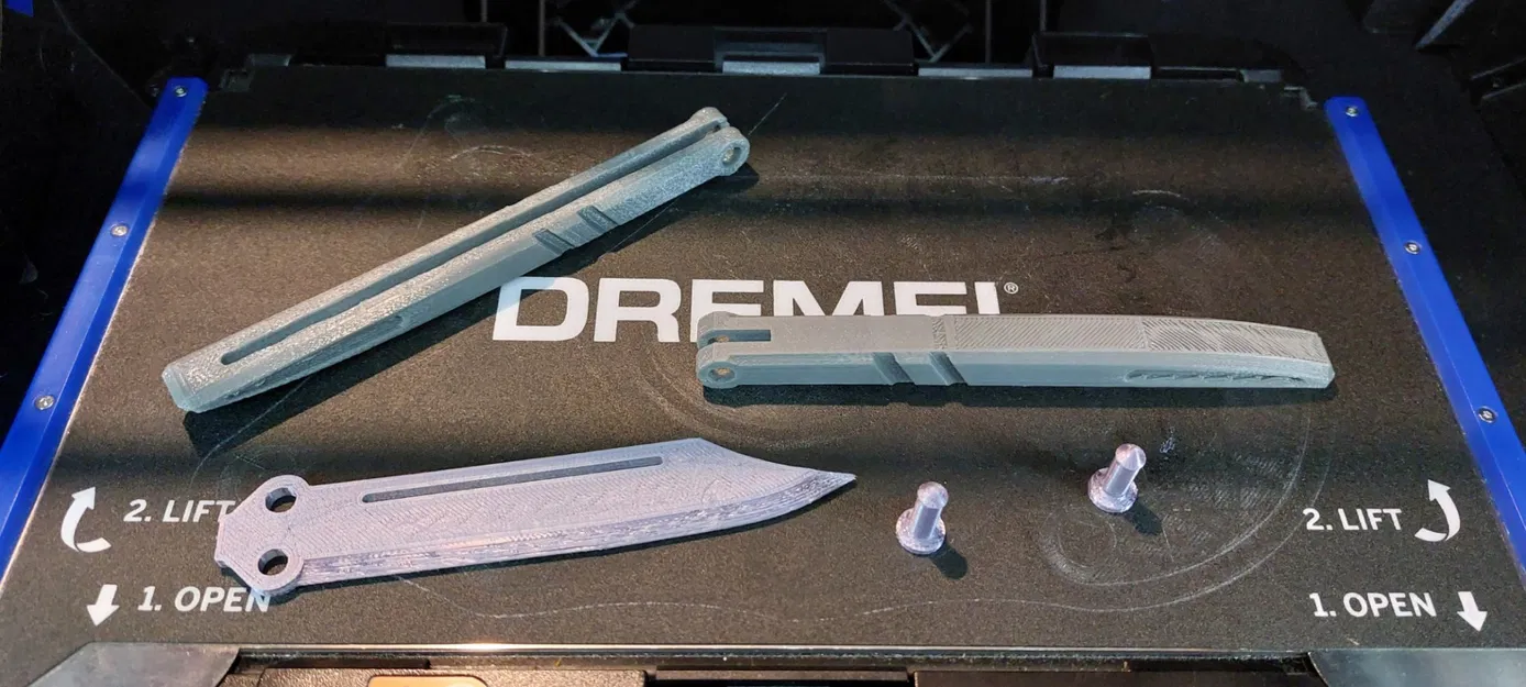 Dao bướm lắp ráp độc đáo - Image 3