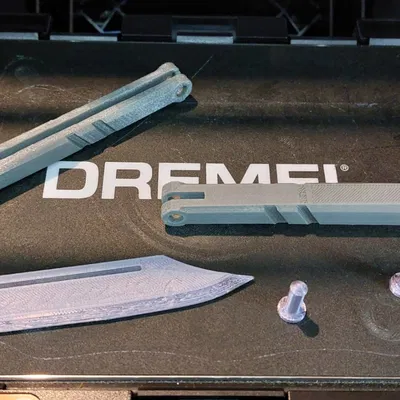 Dao bướm lắp ráp độc đáo