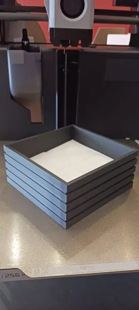 Hộp khăn giấy mini phong cách gỗ cho Tempos - Image 1