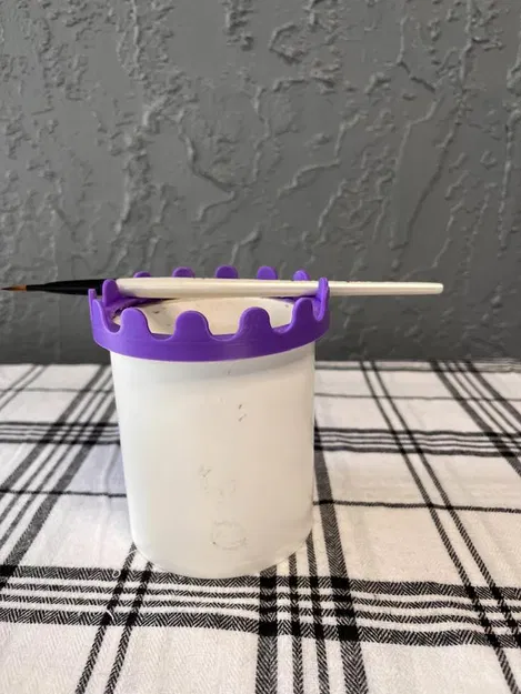 Giá đỡ cọ vẽ cho cốc dùng một lần - Image 3