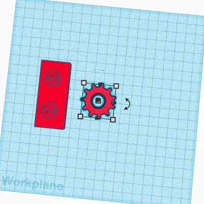 **Bộ đồ chơi quay với bánh răng độc đáo**