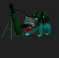 Nhân vật Bulbasaur quân sự mô phỏng 3 phần lắp ghép - Thumbnail 2