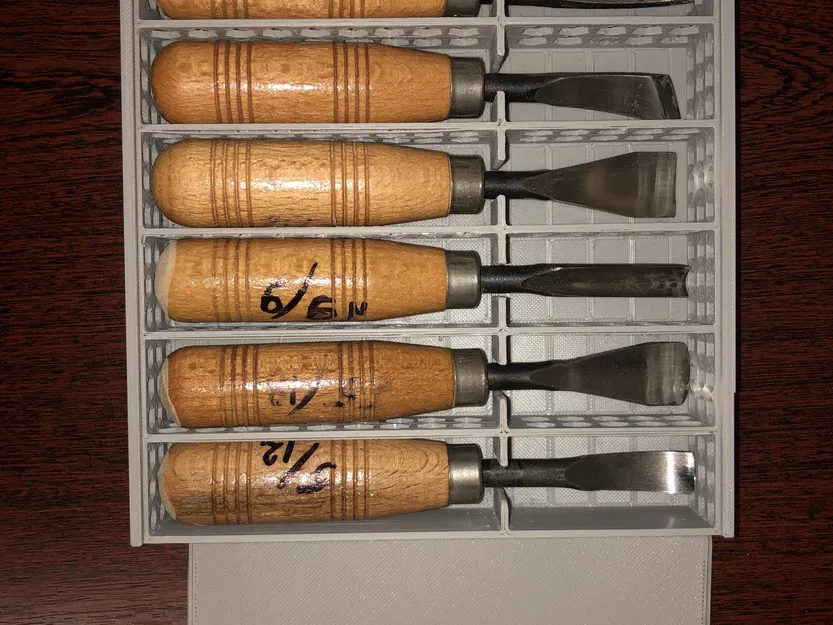 Giá đỡ cho 6 dao cắt với nắp đậy - Image 2