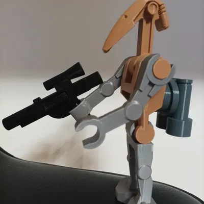 Robot chiến đấu tên lửa Lego với jetpack nổi tiếng