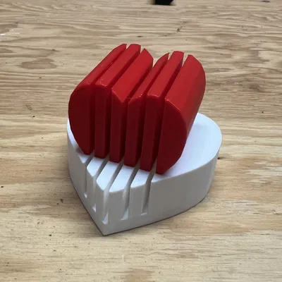 Giá đỡ bàn in Low Poly cho 5 tấm build plate