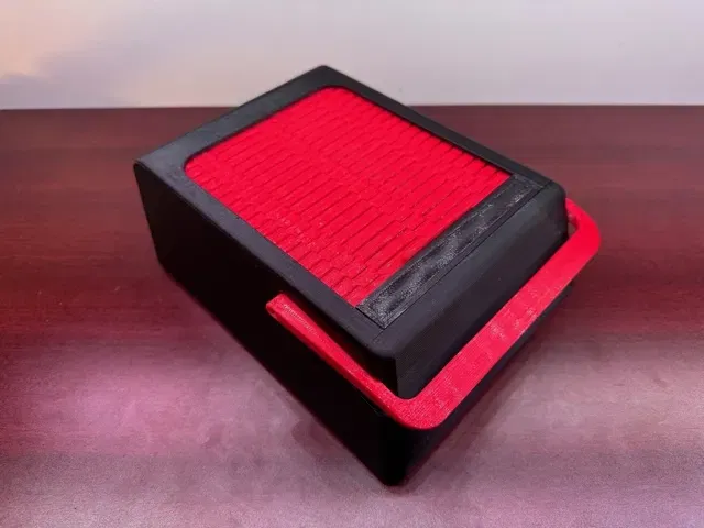 Thùng chứa cửa chớp tự động với lò xo và giảm chấn - Image 1