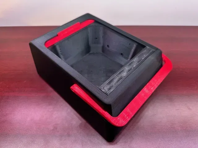 Thùng chứa cửa chớp tự động với lò xo và giảm chấn - Image 2