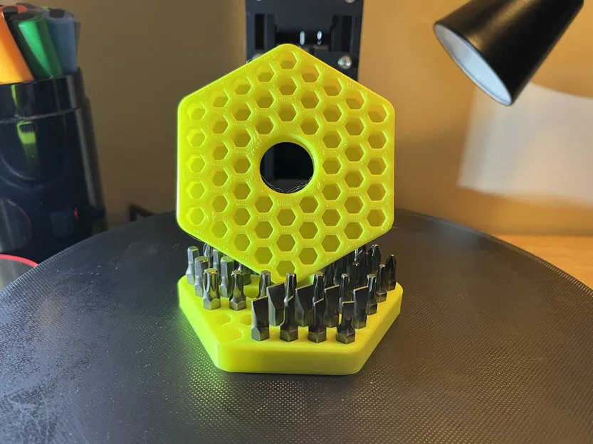 Hộp chứa 54 đầu vít tua vít dễ in - Image 1