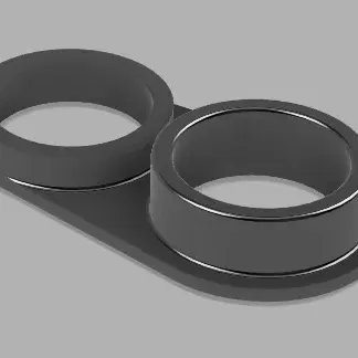 Giày hút bụi cho trục 2.5kw với chân áo tháo rời