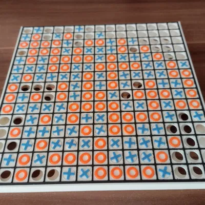 Trò chơi Gomoku - Tic Tac Toe lớn