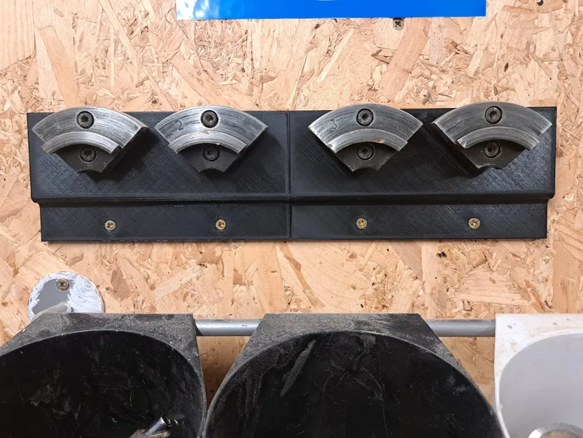 Giá đỡ cho hàm kẹp máy tiện gỗ treo tường - Image 1