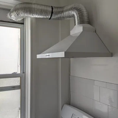 Giá đỡ lắp tường cho ống gió 6 inch