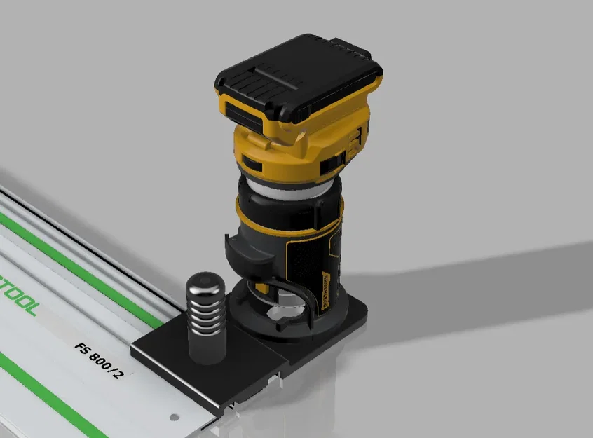 Bộ chuyển đổi cho máy khoan Dewalt sử dụng trên ray Festool - Image 1