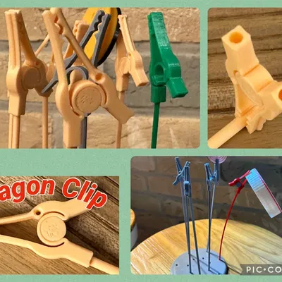 Kẹp rồng đa năng cho máy in 3D và sơn phun