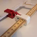 Giá đỡ cho thước đo với cơ chế kẹp exzenter - Thumbnail 4