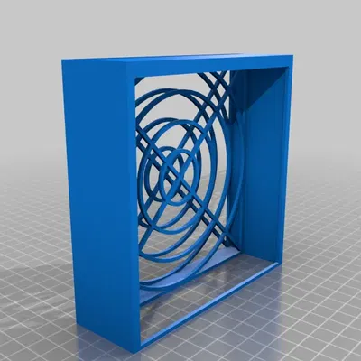 Vỏ quạt tùy chỉnh với nắp lưới cho máy hút hơi hàn