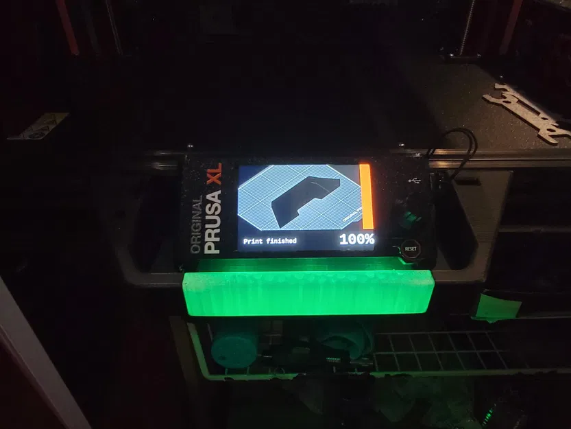 Bộ bảo vệ màn hình Prusa XL của Guym với đèn LED xuyên sáng - Image 1