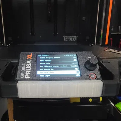 Bộ bảo vệ màn hình Prusa XL của Guym với đèn LED xuyên sáng