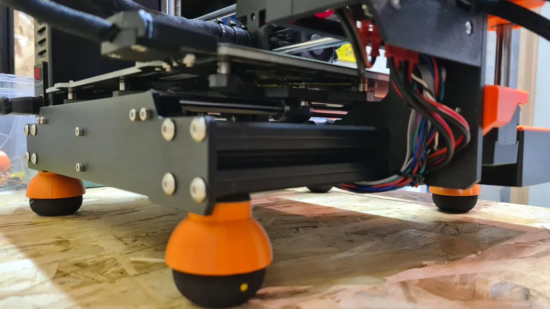 Bóng squash chống rung MK3s/MK3s+ với hỗ trợ hiệu quả - Image 2