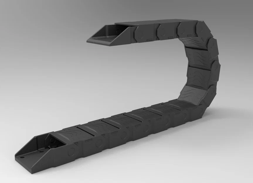 Chuỗi kéo cáp bán kín 49x21mm cho máy tiện - Image 2