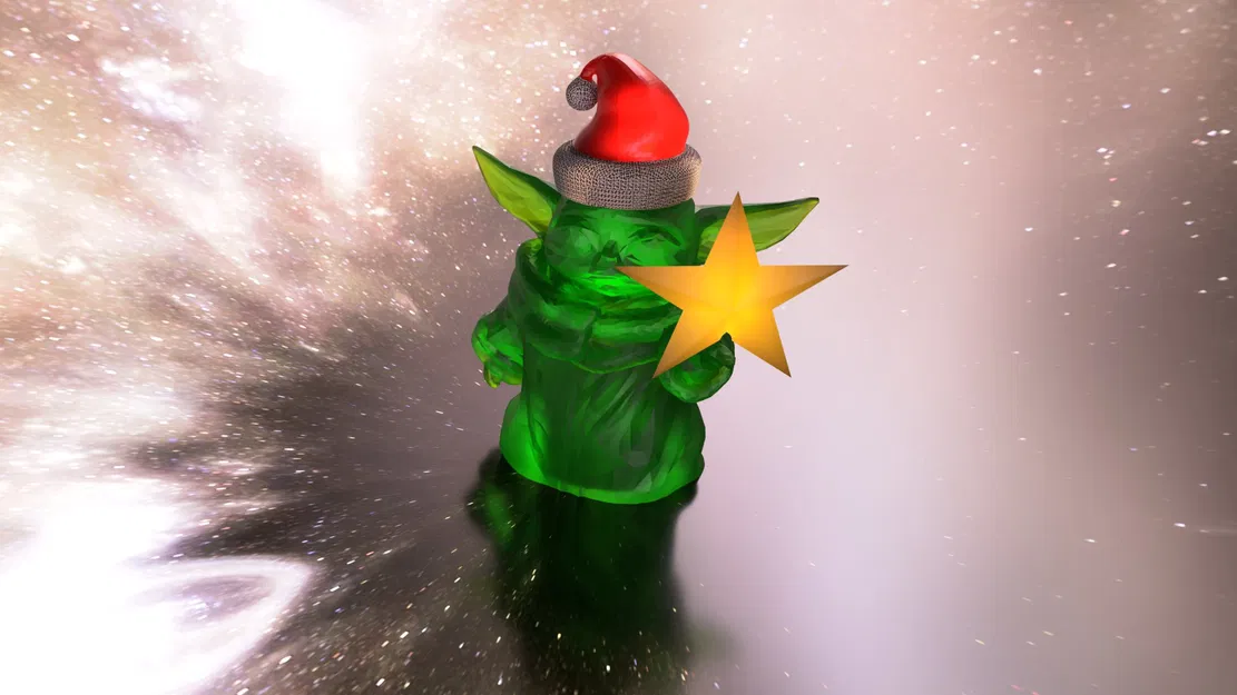 Mũi tên trang trí cây thông Giáng sinh Baby Yoda 'Grogu - Image 4