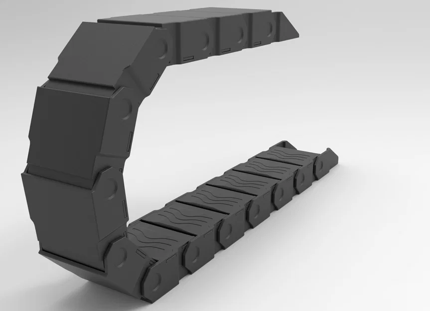 Chuỗi kéo cáp bán kín 49x21mm cho máy tiện - Image 4