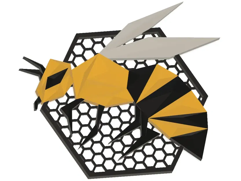 Bọ cạp trong tổ ong 3D đa sắc màu - Image 3