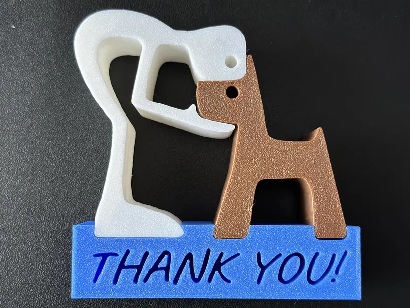 Mô hình người và chó dựa trên tranh vẽ của con gái tôi - Image 1