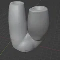 Giá đỡ bút hình thể phụ nữ x2 - Thumbnail 1