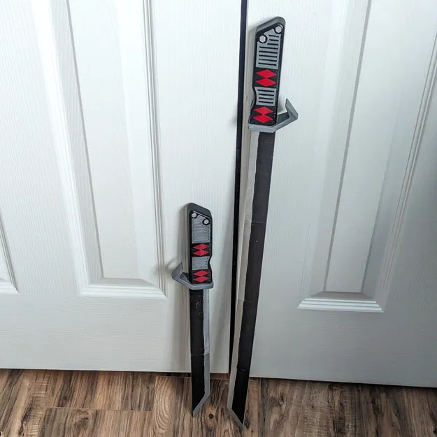 Katana Cyberpunk có thể tháo rời cho cosplay dễ dàng - Image 2