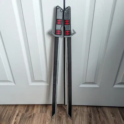 Katana Cyberpunk có thể tháo rời cho cosplay dễ dàng