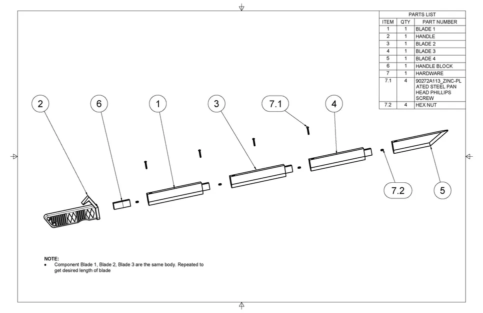 Katana Cyberpunk có thể tháo rời cho cosplay dễ dàng - Image 7